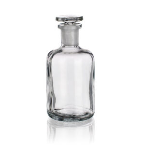 Reagent Bottle, Narrow Mouth, Glass Stopper, Soda Glass