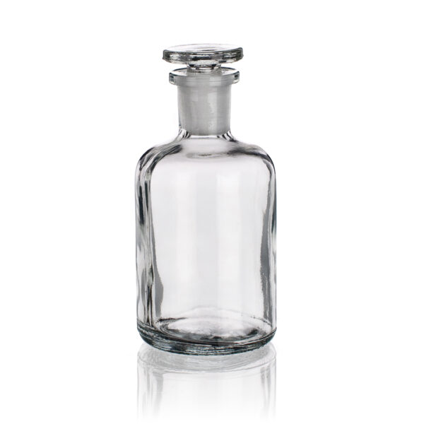 Reagent Bottle, Narrow Mouth, Glass Stopper, Soda Glass