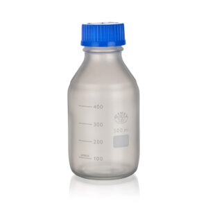 Reagent Bottle, Plastic Coated, Borosilicate Glass 3.3
