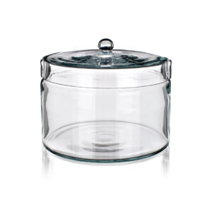 Jars, Knob Lid, Borosilicate Glass