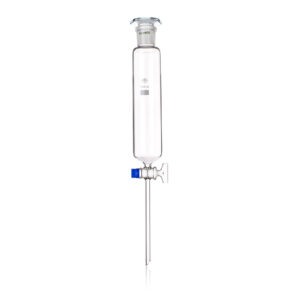 Funnel, Separatory, Cylindrical, Borosilicate Glass