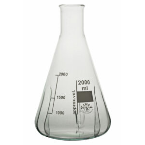 Simax Erlenmeyer Flask, Vertical Baffles