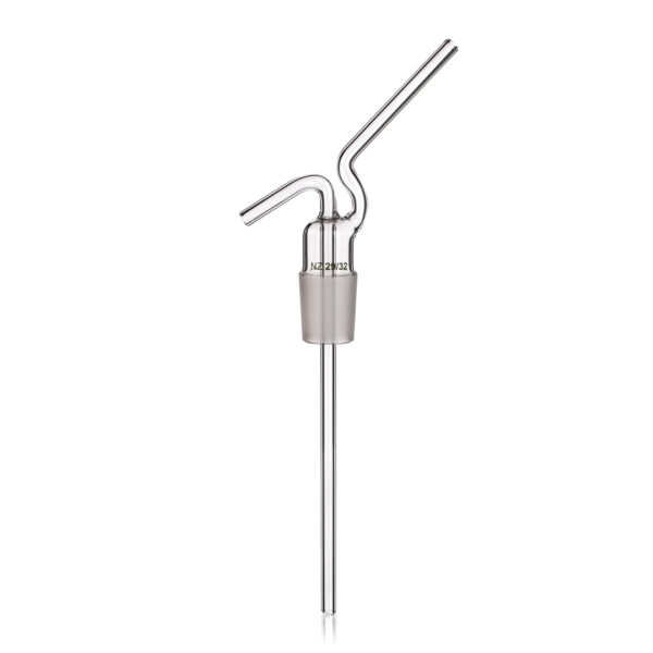 Gas Washing Bottle, Sintered Disc, Borosilicate Glass