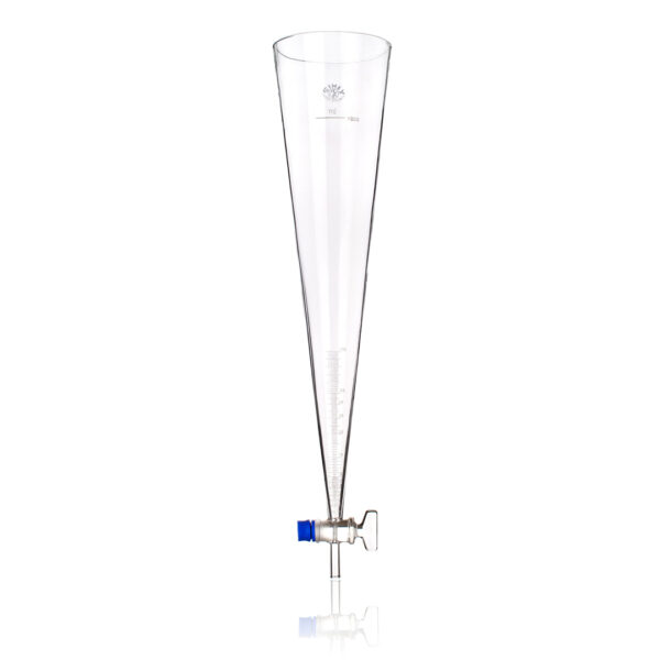 Imhoff Cone, With Stopcock, Borosilicate Glass