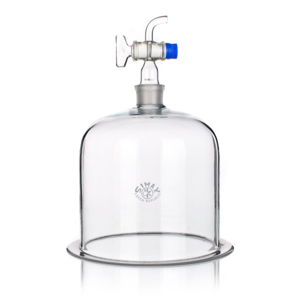 Bell Jar, Ground Flange, Ground Joint, Borosilicate Glass