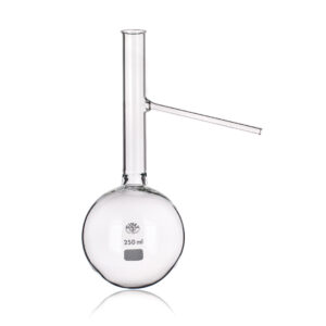 Flask, Fractionating, Side Arm, Borosilicate Glass