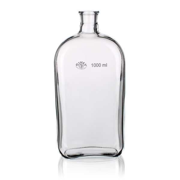 Culture Flasks, Roux, Side Conical Neck, Borosilicate Glass