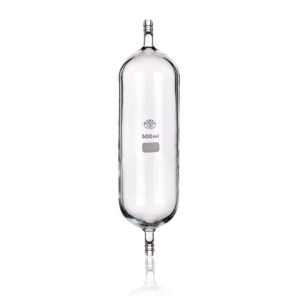 Gas Collecting Tube, Hose Connections, Borosilicate Glass