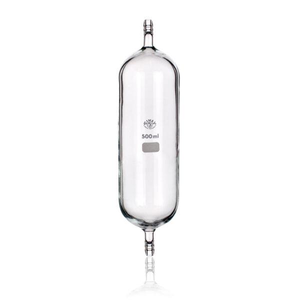 Gas Collecting Tube, Hose Connections, Borosilicate Glass