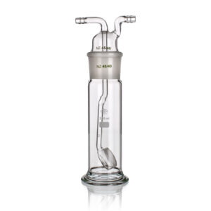 Gas Washing Bottle, Sintered Disc, Borosilicate Glass