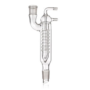 Condenser, Reflux Friedrichs, Helical, Straight, Borosilicate Glass 3.3