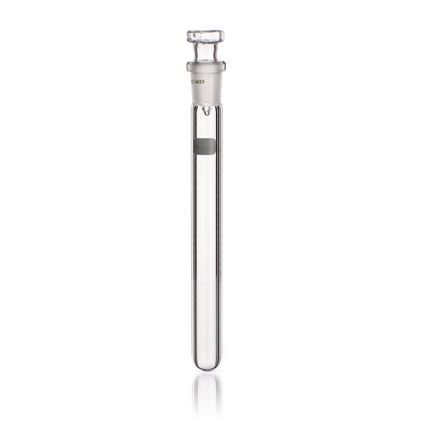 Test Tubes, Glass Stopper, Frosted Label, Borosilicate Glass