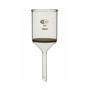 Funnel, Buchner, Sintered Disc, Borosilicate Glass