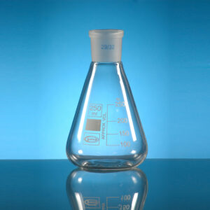 Flask, Conical, With Joint, Borosilicate Glass