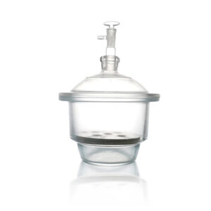 Desiccator, Vacuum, With Stopcock, Borosilicate Glass