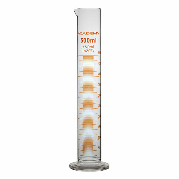 Measuring Cylinder, Round Base, Borosilicate Glass
