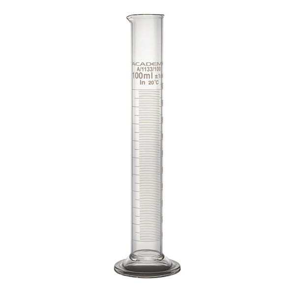 Measuring Cylinder, Round Base, Borosilicate Glass