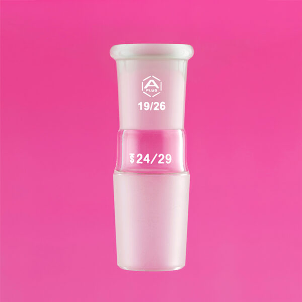 Reduction Joint Adapter, From Cone To Socket, Glass