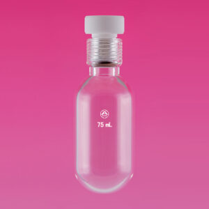 Heavy Wall Cylinder Vessels With Internal Thread For Use With a 15mm PTFE Brushing As A Pressure Seal, Glass
