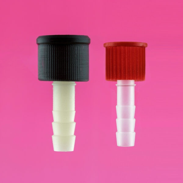 Hose Connection For GL Thread, Removable, Glass