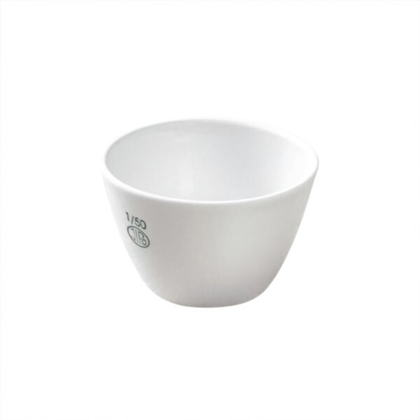 Porcelain Crucible, Low Form, Porcelain