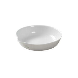 Evaporating Basin, Flat Bottom, Porcelain
