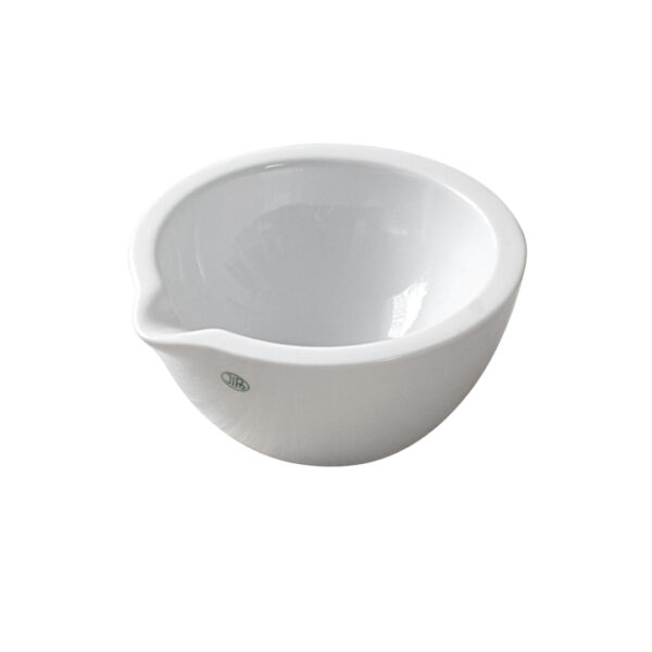 Mortar And Pestle, Glazed, Porcelain