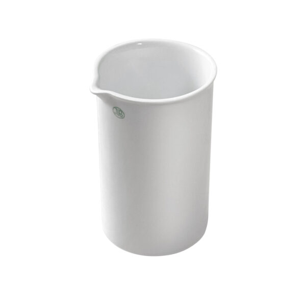 Beaker, Tall Form, With Spout, Porcelain