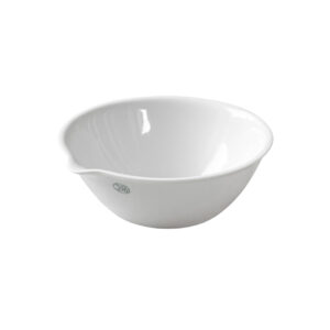 Evaporating Dish, Flat Bottom, Porcelain
