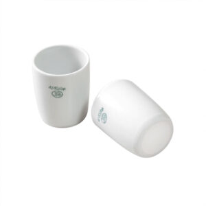 Crucible, Filter, Porous Bottom, Porcelain