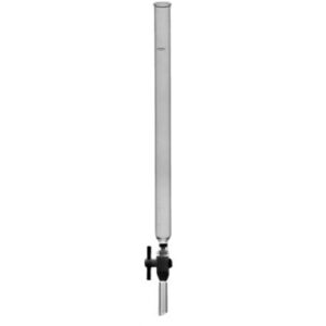 Glass Chromatography Columns with PTFE Stopcock Assembly