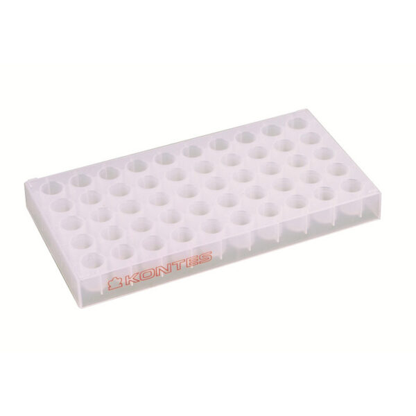 Polypropylene Rack for 12 mm OD Vials