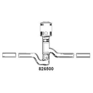 HI-VAC Straight Valves with Tip O-Rings and PTFE Plug