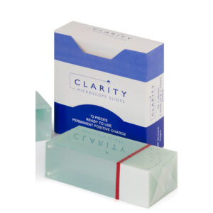Clarity Microscope Slides, Borosilicate Glass