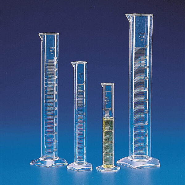 Graduated Tall Form Measuring Cylinders Class B, Material PMP (TPX)