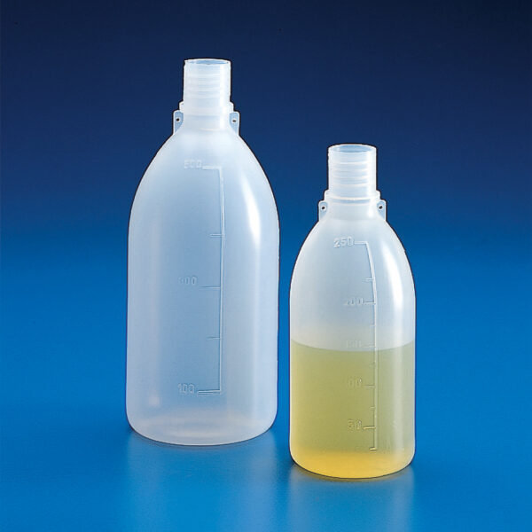 Bottles, Narrow Neck Without Cap, Graduated, 50Ml, Pe, Material PE