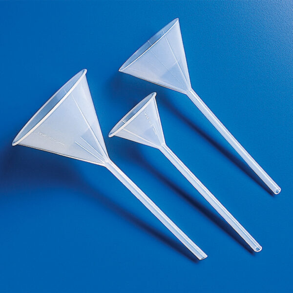 Long Stem Funnels, Material PP