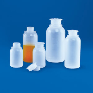 Graduated Narrow Neck Bottles Series 300, Material PE (Body) PP (Cap)