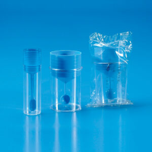 Faeces Container, Material PS With PP Stopper And Spoon